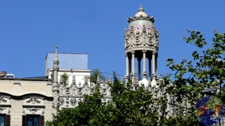 Barcelone,  Barcelone,  Passeig de Gracia:  Casa Lleo Morana