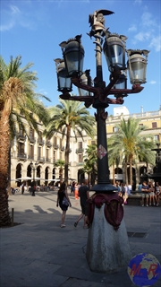 BARCELONE, Plaça Reial