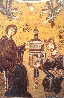 MONREALE - mosaïque de la cathédrale