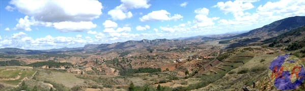 La RN7 au sud d'Ambohimahasoa