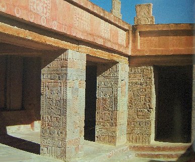 Teotihuacan - Le Palais de Quetzalpapaloti.