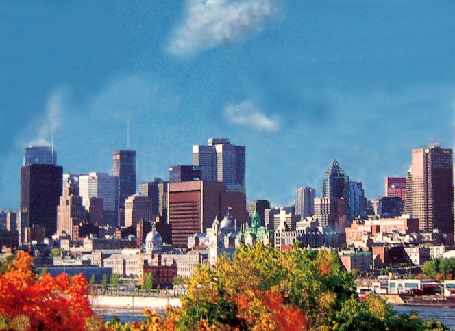 MONTRÉAL - depuis les les Ste Hlne et Notre-Dame.