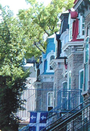 MONTRÉAL - maisons victoriennes.