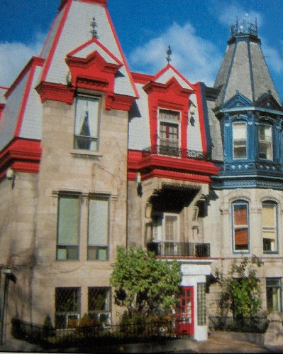 MONTRÉAL - maisons victoriennes.