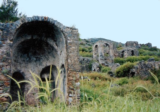 ANAMUR - ruines romaines et byzantines.