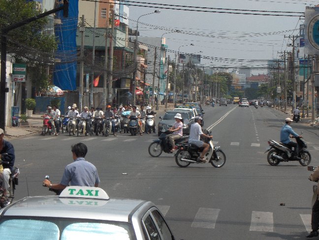 Rue de SAIGON.