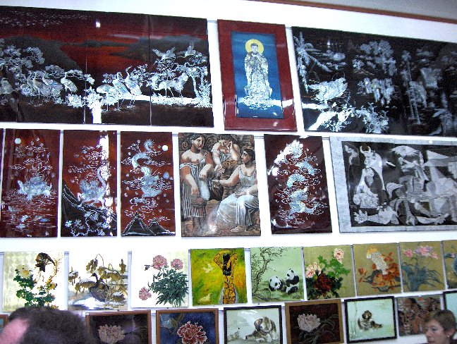SAIGON, fabrique d'objets en laque.