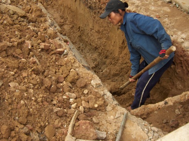 HOI AN - travaux de voirie.