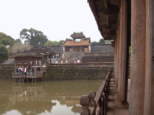 HUÉ, mausole de TU DUC.